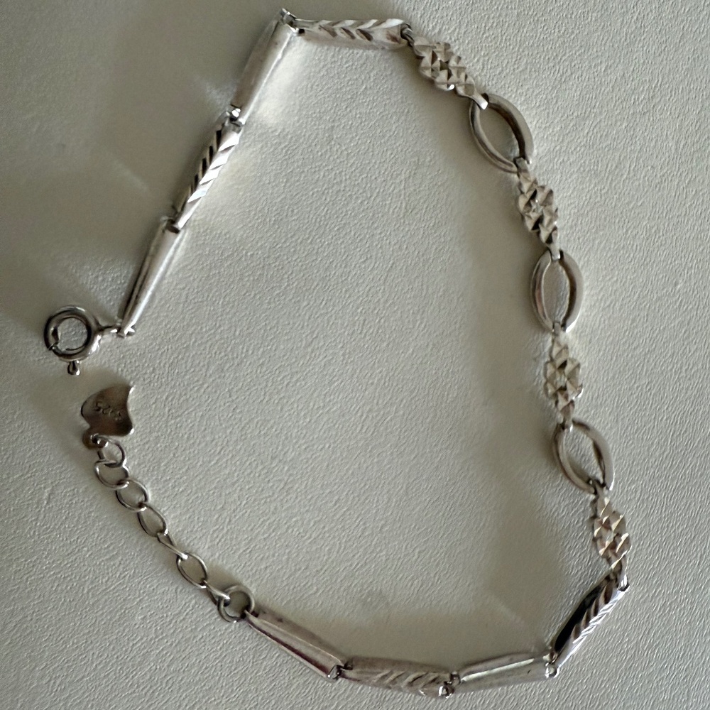 Silver bracelet